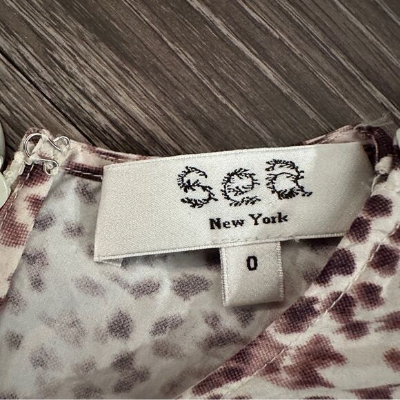 Sea New York Calla Cheetah L-S Belted Tunic Dress - Picture 6 of 10